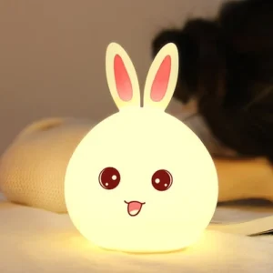 Big Face Rabbit Silicone Beside