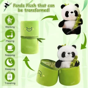 Adorable Bamboo Panda Plushie