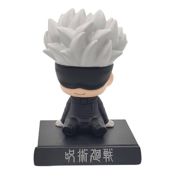 gojo satoru jujutsu kaisen bobblehead action figure toy | pvc action figure | model anime toys bobble head