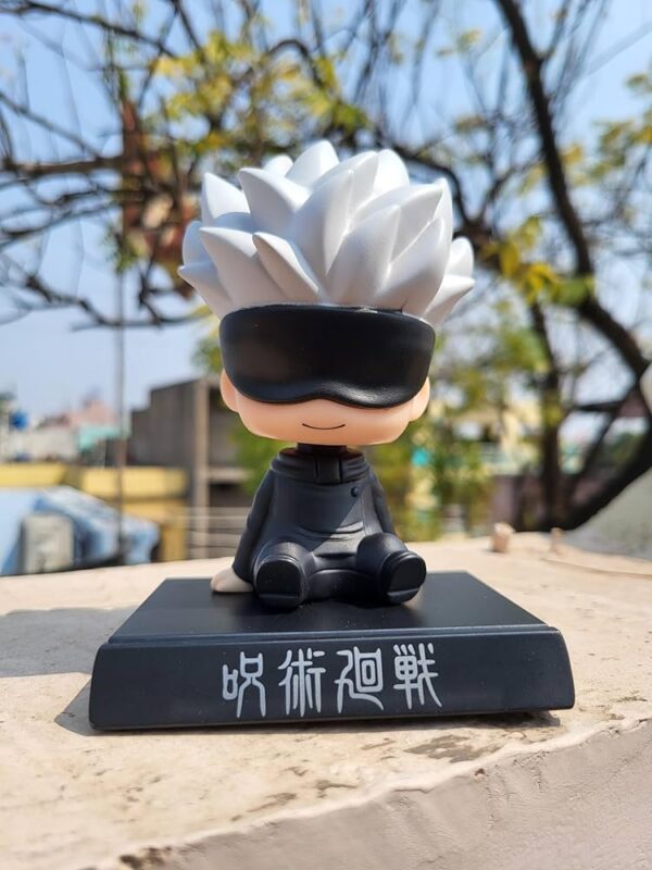 gojo satoru jujutsu kaisen bobblehead action figure toy